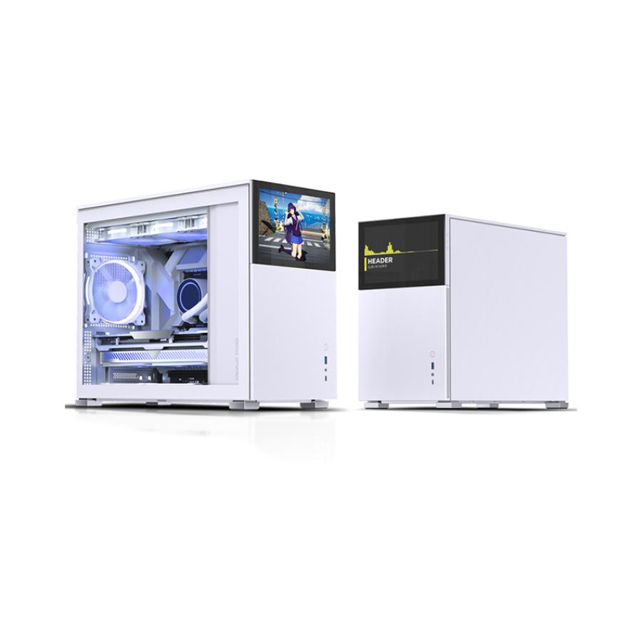 VỎ CASE JONSBO D31 STD WHITE ( MINI TOWER | MÀU TRẮNG)